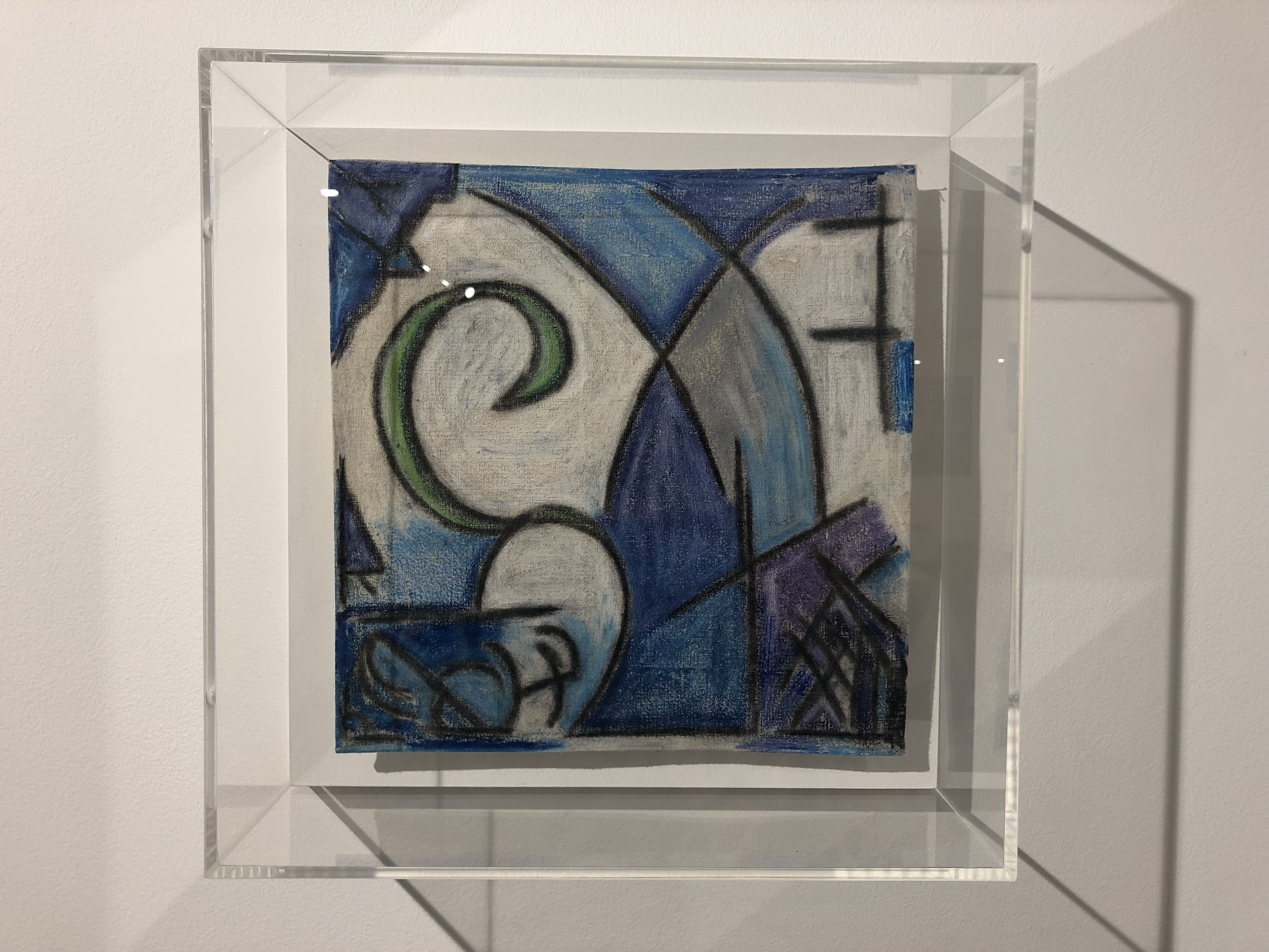 Allistair Covell abstract artist canvas to carpet Church Window