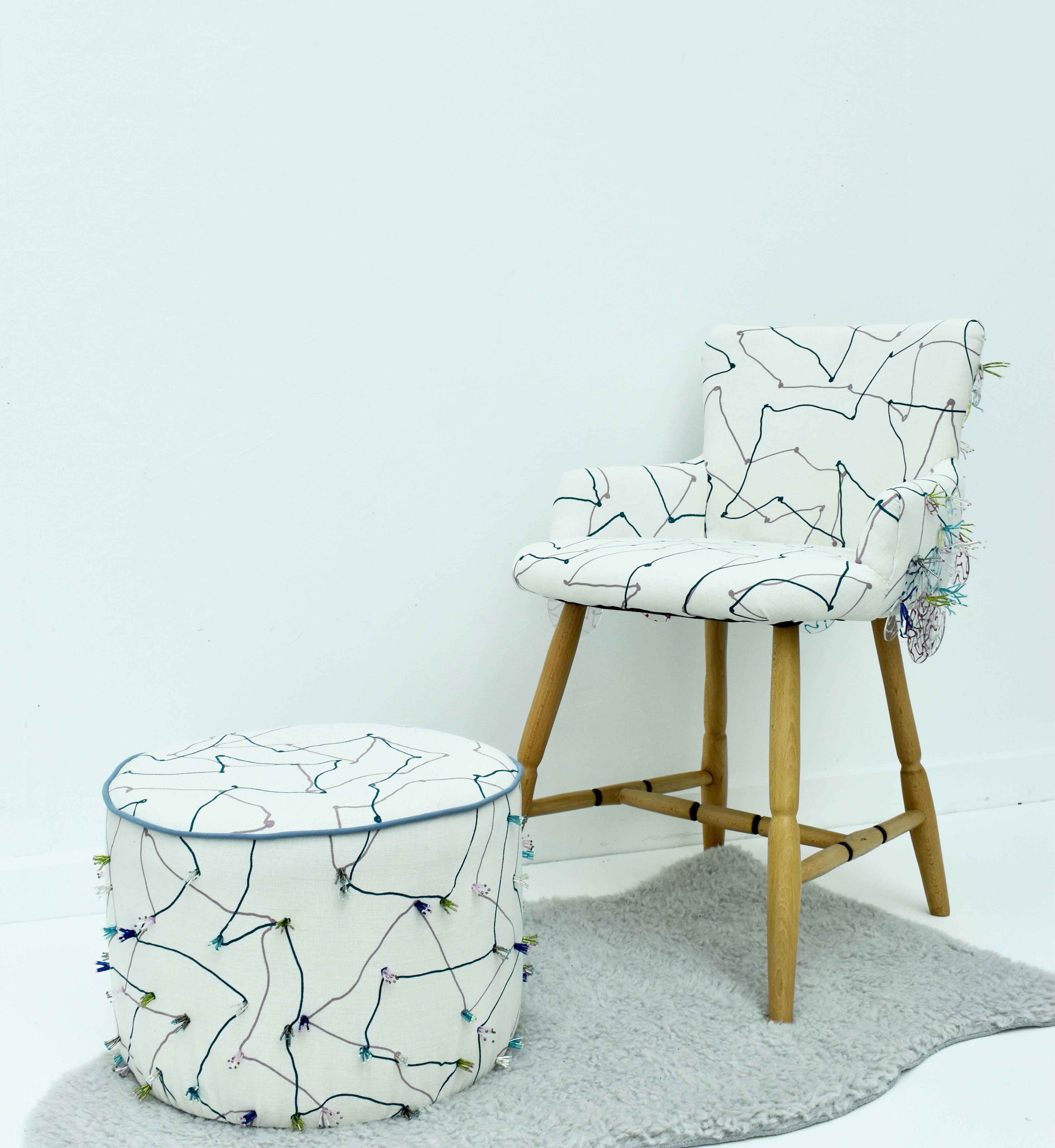 Judith Edmondson Textile Designer Chair