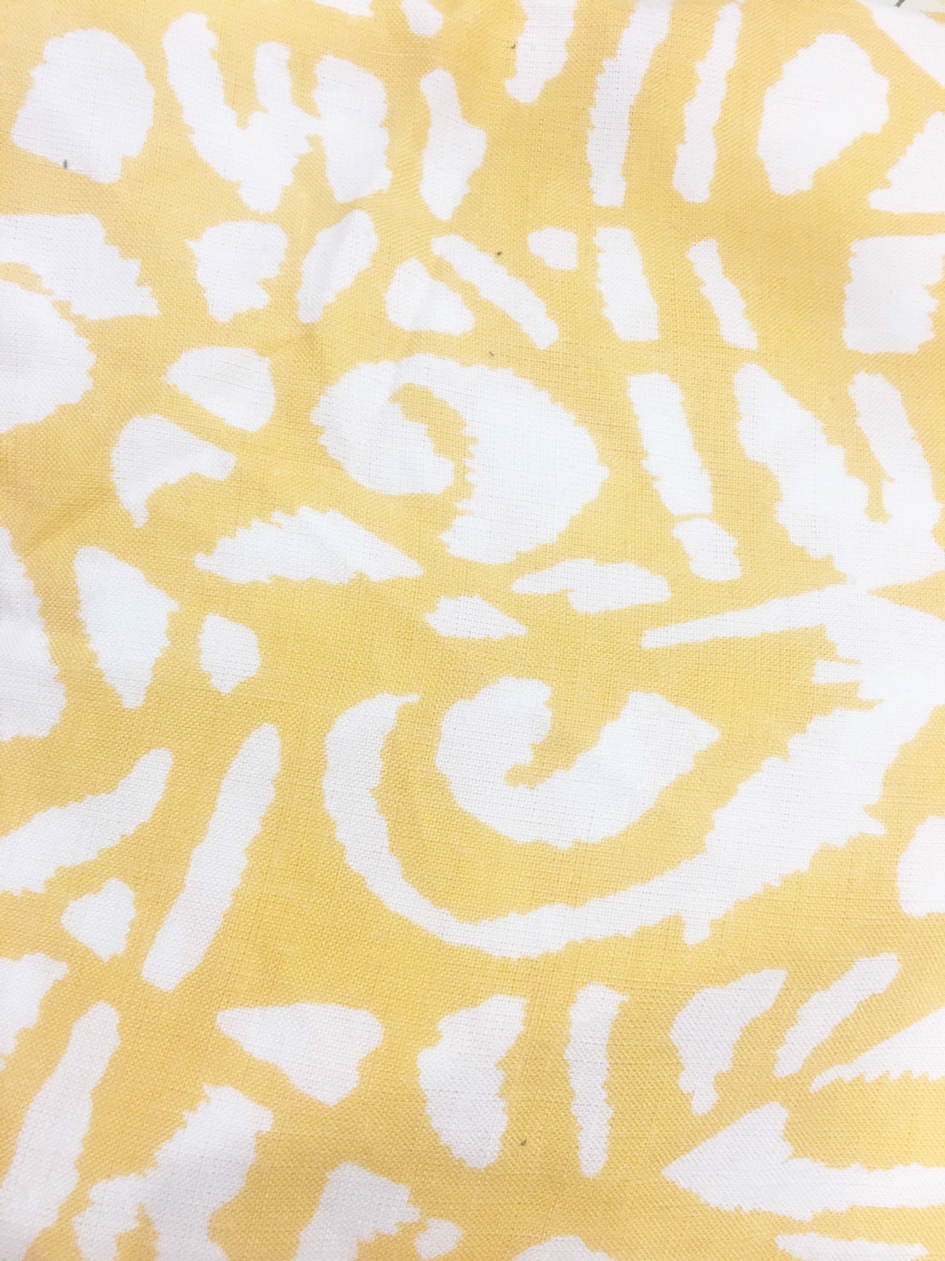 Yellow Fabric for Rag Rugs