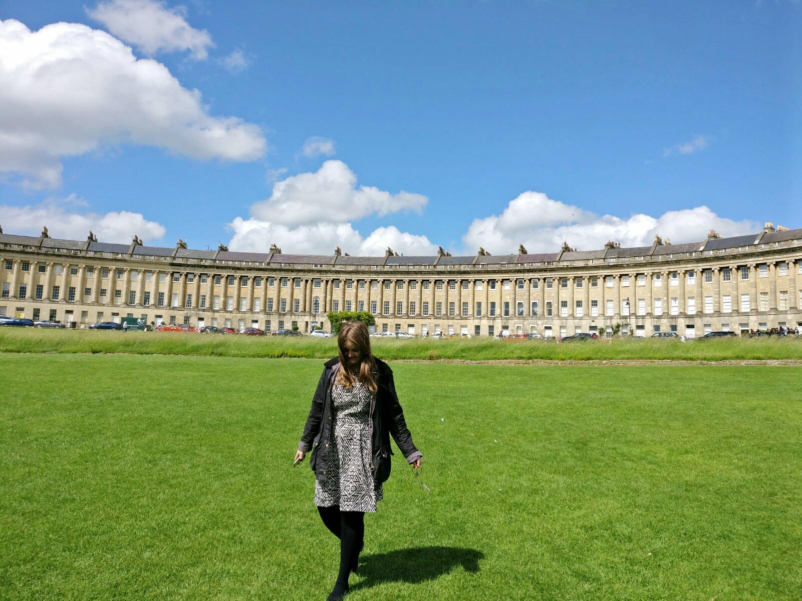 Elspeth Jackson at The Royal Crescent in Bath