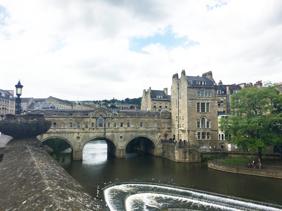 The River in the Centre of Bath