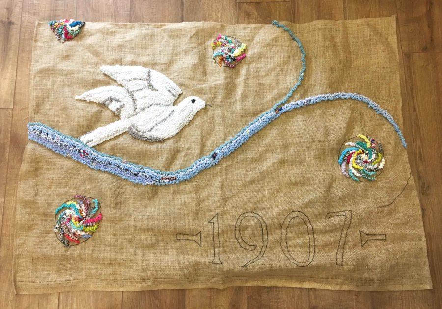 Ragged Life Blog | How to Make a Rag Rug Cushion - Ragged Life Blog ...