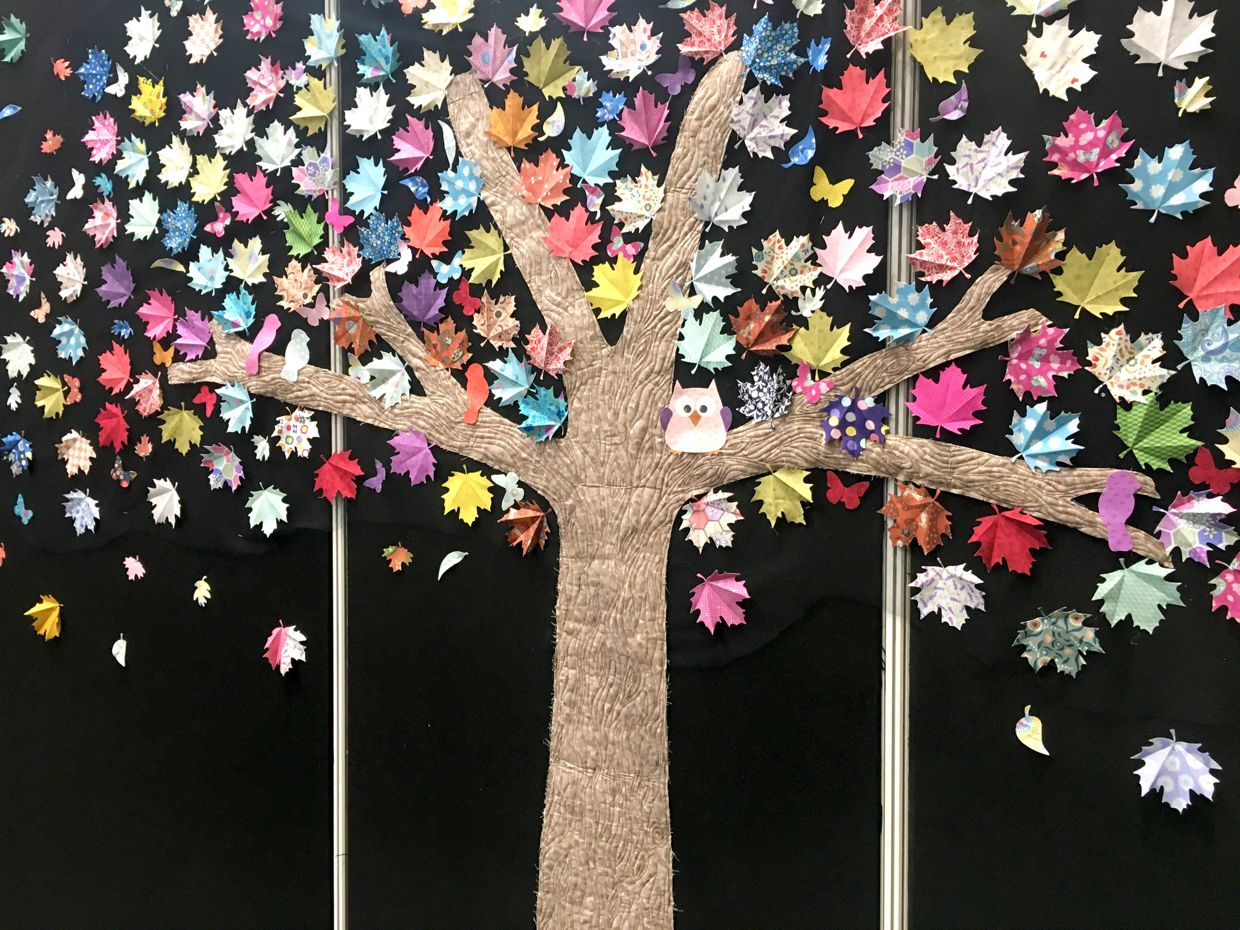 Lewis and Irene Fabric Tree at CHSI Stitches 2018