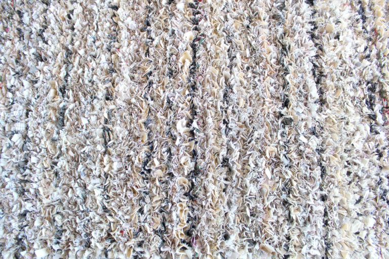 Ragged Life Blog Cream Rag Rug Commission Ragged Life Blog