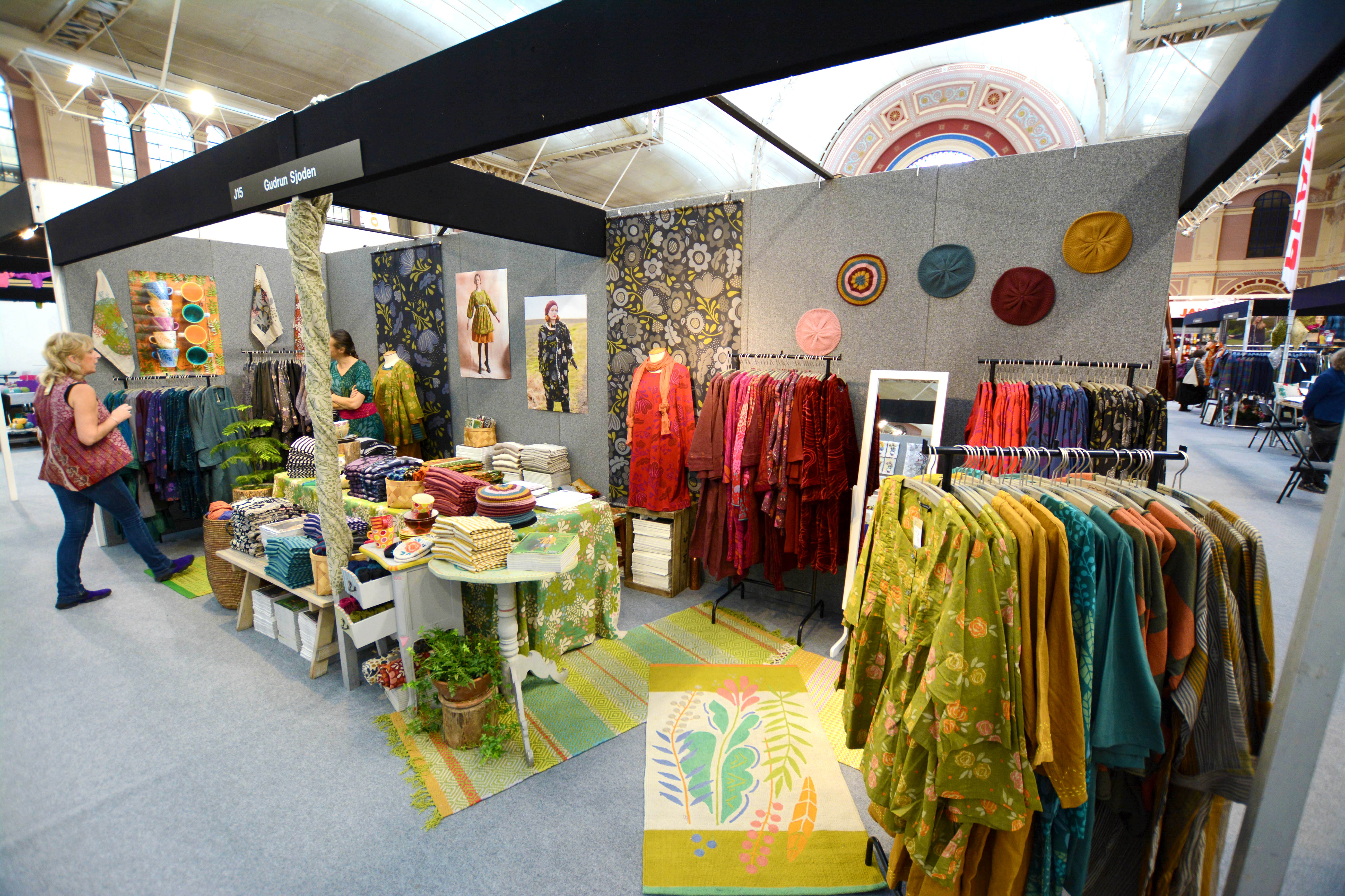 Exhibitor Stand at the Knitting and Stitching Show 2018
