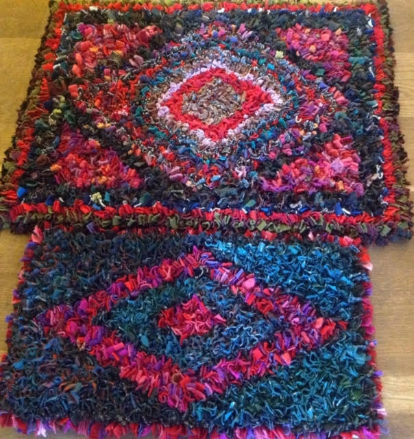 Diane Cox Proddy rugs rag rug