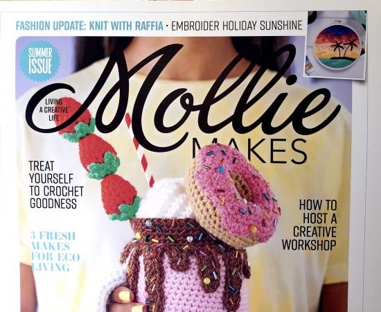 Mollie Makes Magazine Cover at the Handmade Awards 2019