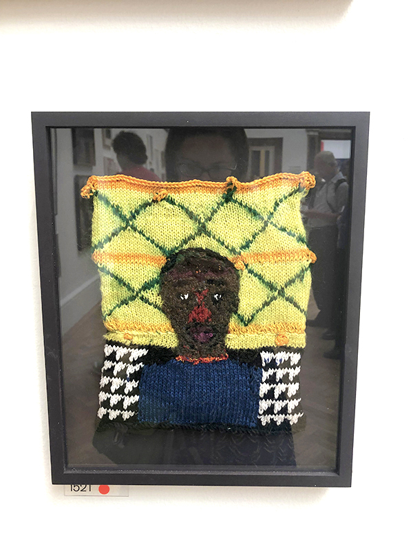 Rod Melvin British Artists knitted series