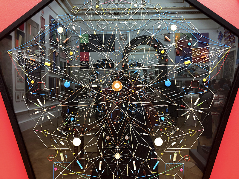 Leonardo Ulian's "Technological Mandala" at the 2019 Summer Exhibition