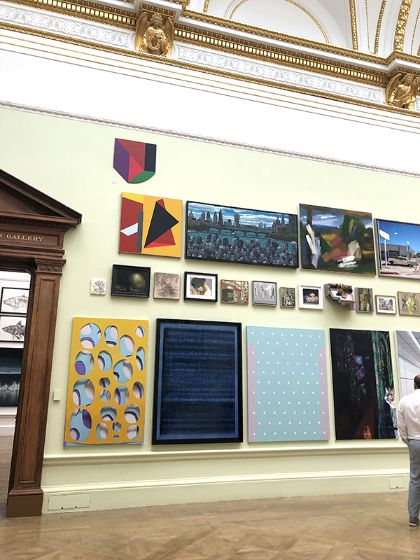 Artworks on display at the 2019 Summer Exhibition