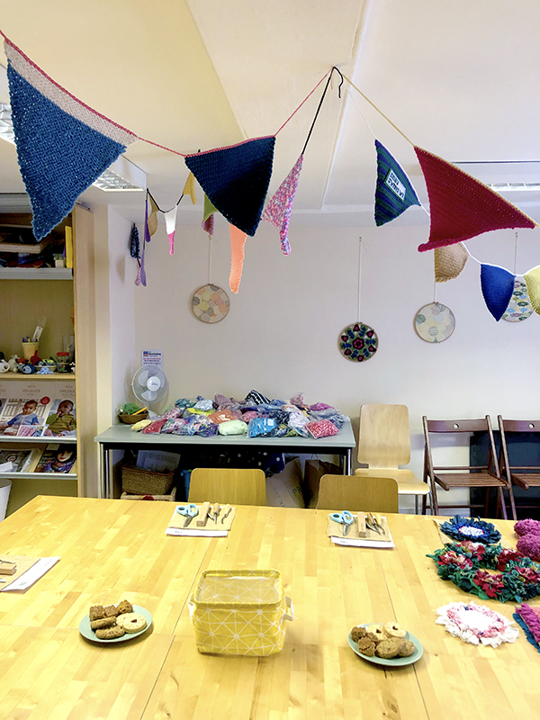 Ragged Life rag rug workshops in York at Knit and Stitch craft shop suitable for beginners