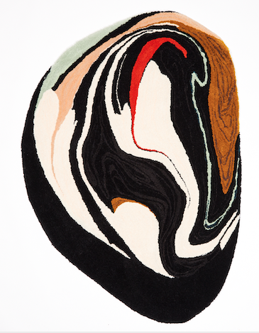 Abigail Wheeler Abstract Rug Design Colourful Pattern