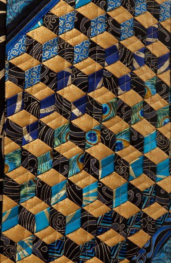 rami kim up close photo of cube patterned weave