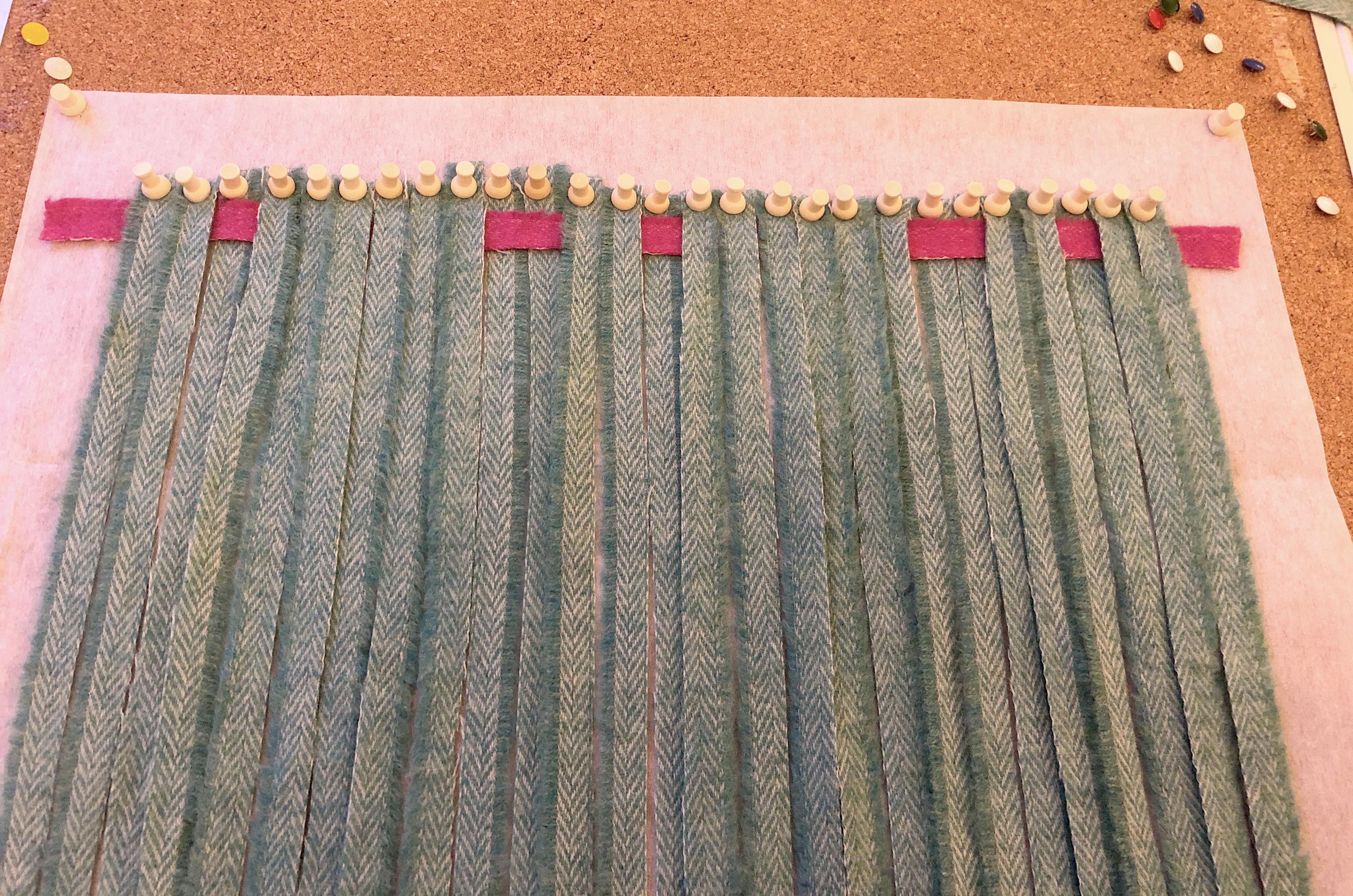 Learning how to ribbon weave