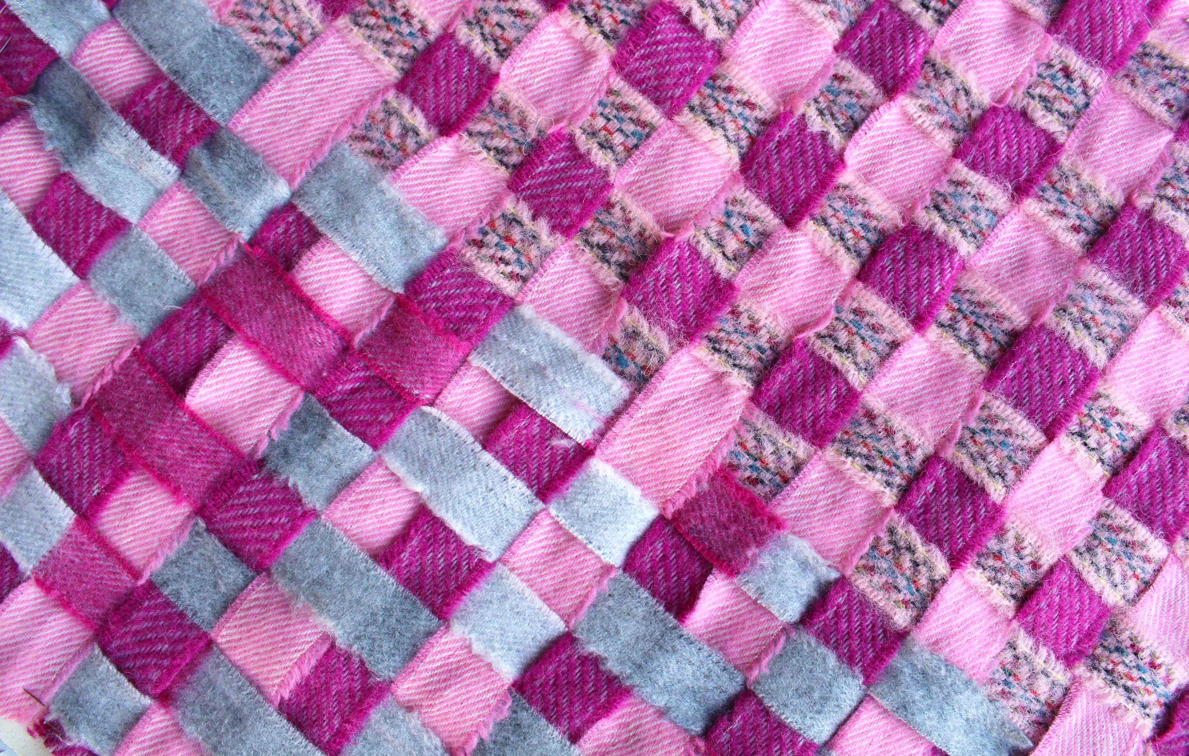 Ragged Life Blog  Ribbon Weaving with Blanket Yarn - Ragged Life Blog