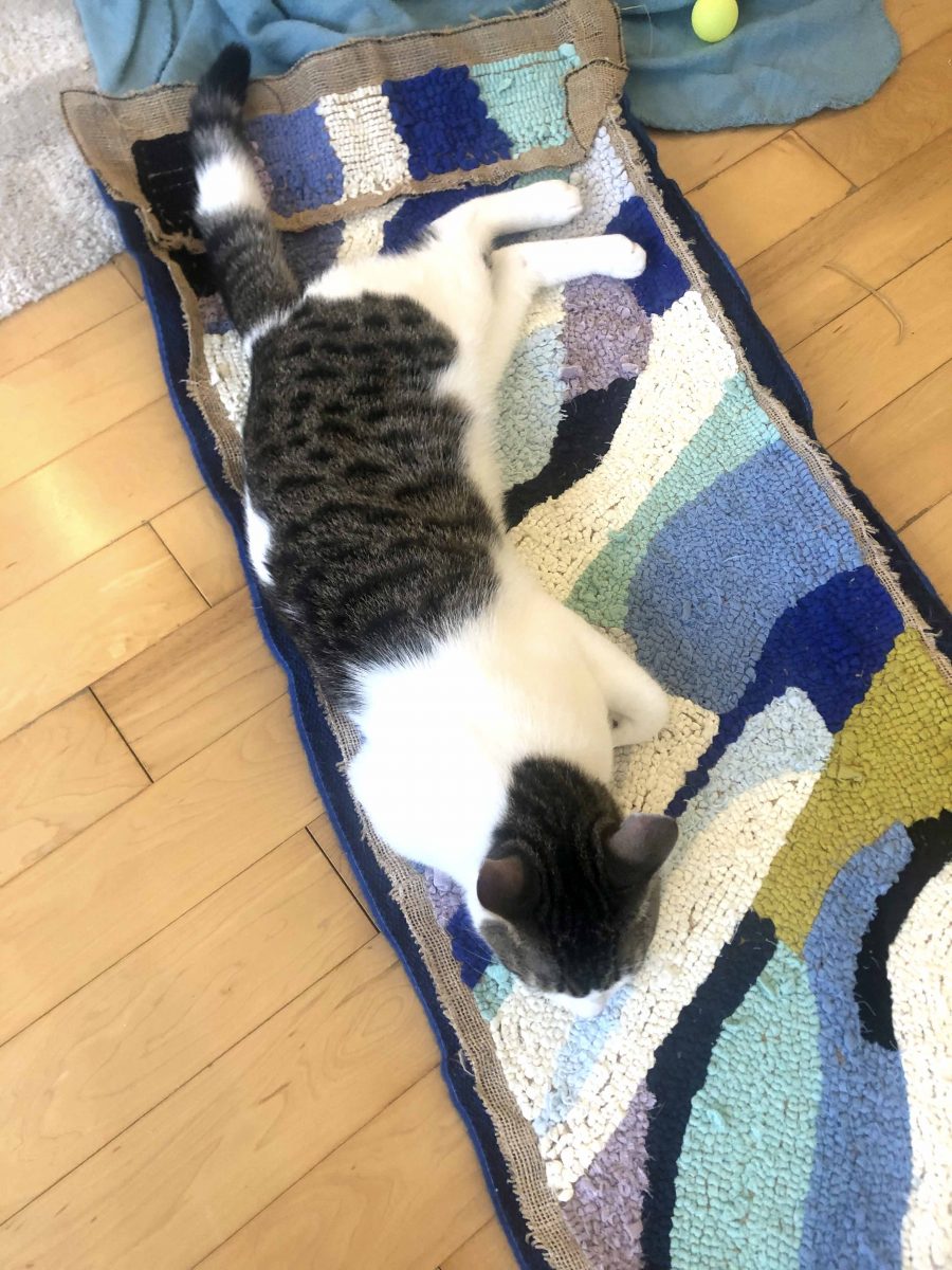 Ragged Life Blog Making a Rag Rug Laundry Basket Ragged Life Blog