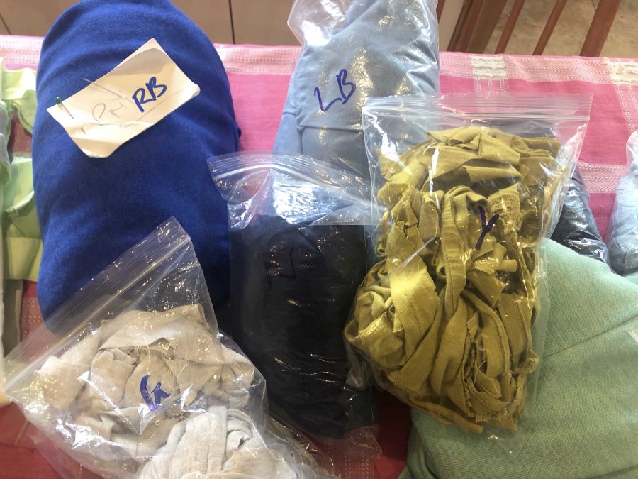 Ragged Life Blog Making a Rag Rug Laundry Basket Ragged Life Blog