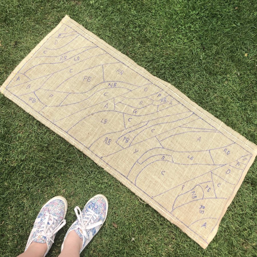 Ragged Life Blog Making a Rag Rug Laundry Basket Ragged Life Blog