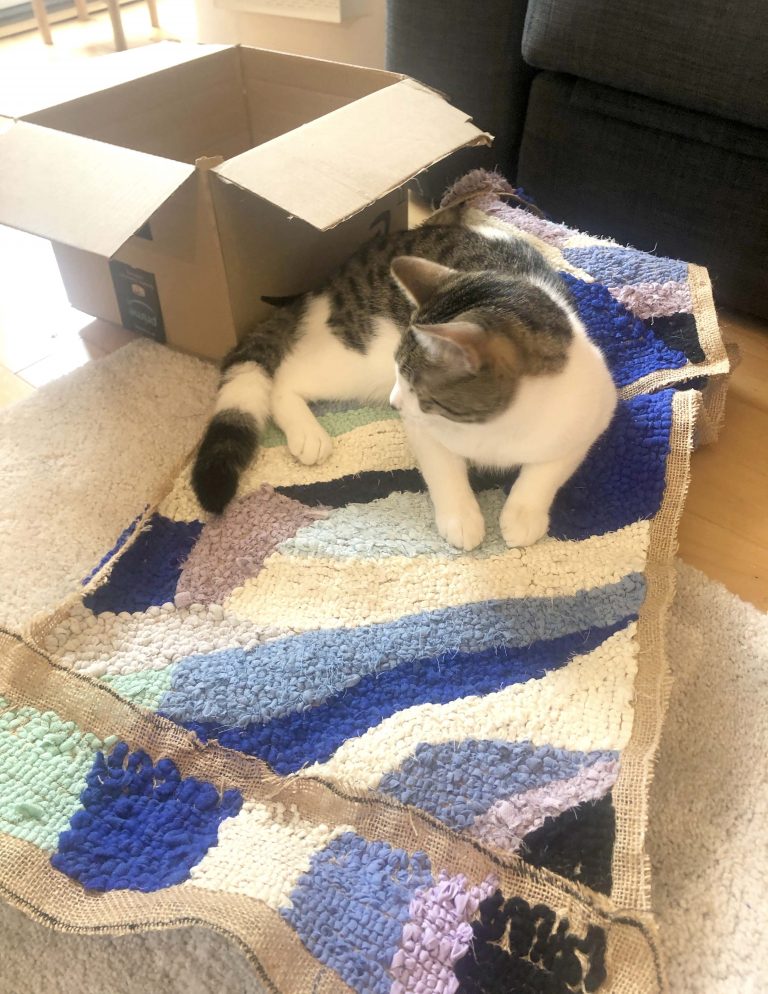 Ragged Life Blog Making a Rag Rug Laundry Basket Ragged Life Blog