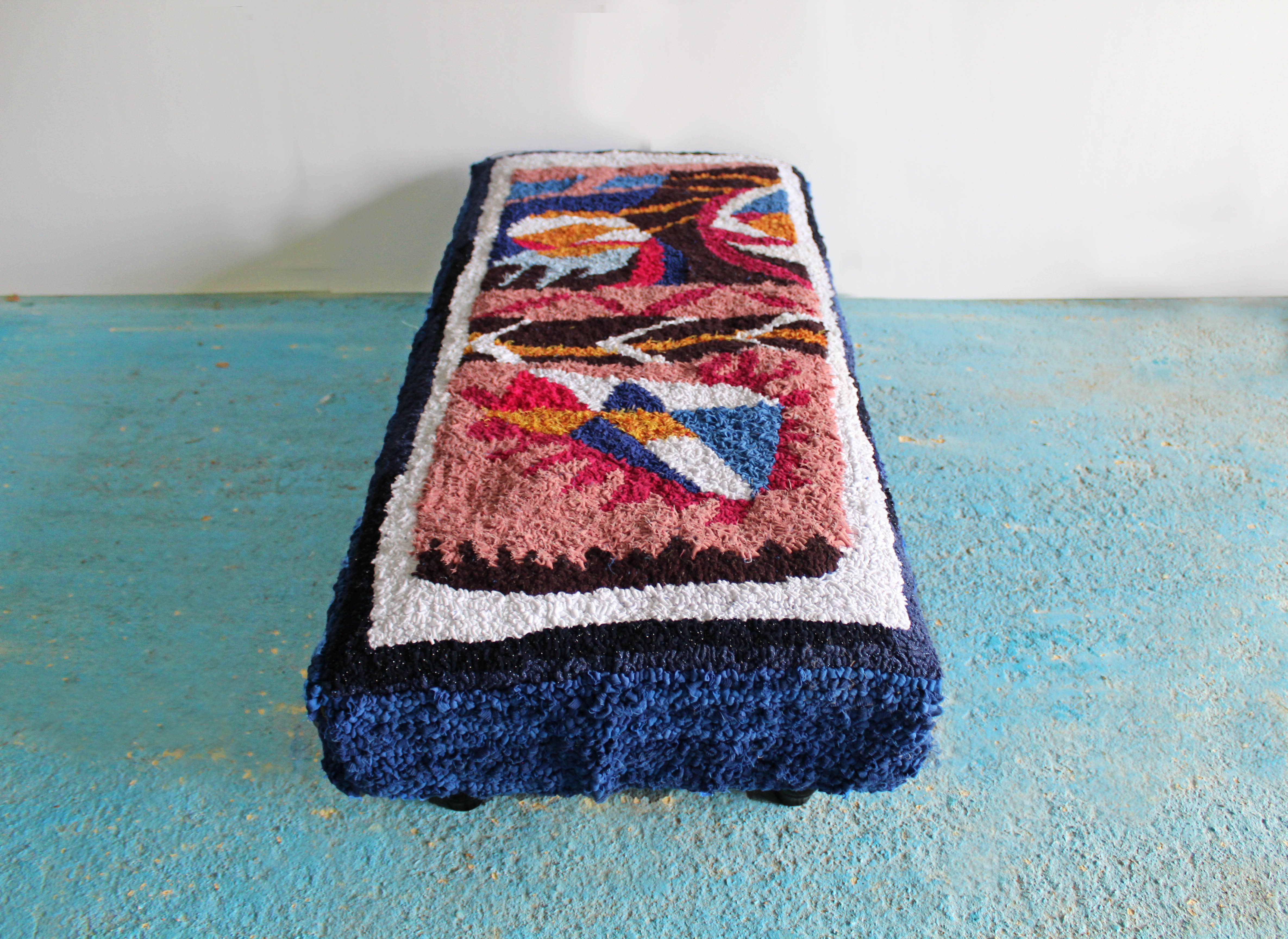 Finished Ottoman Portrait View