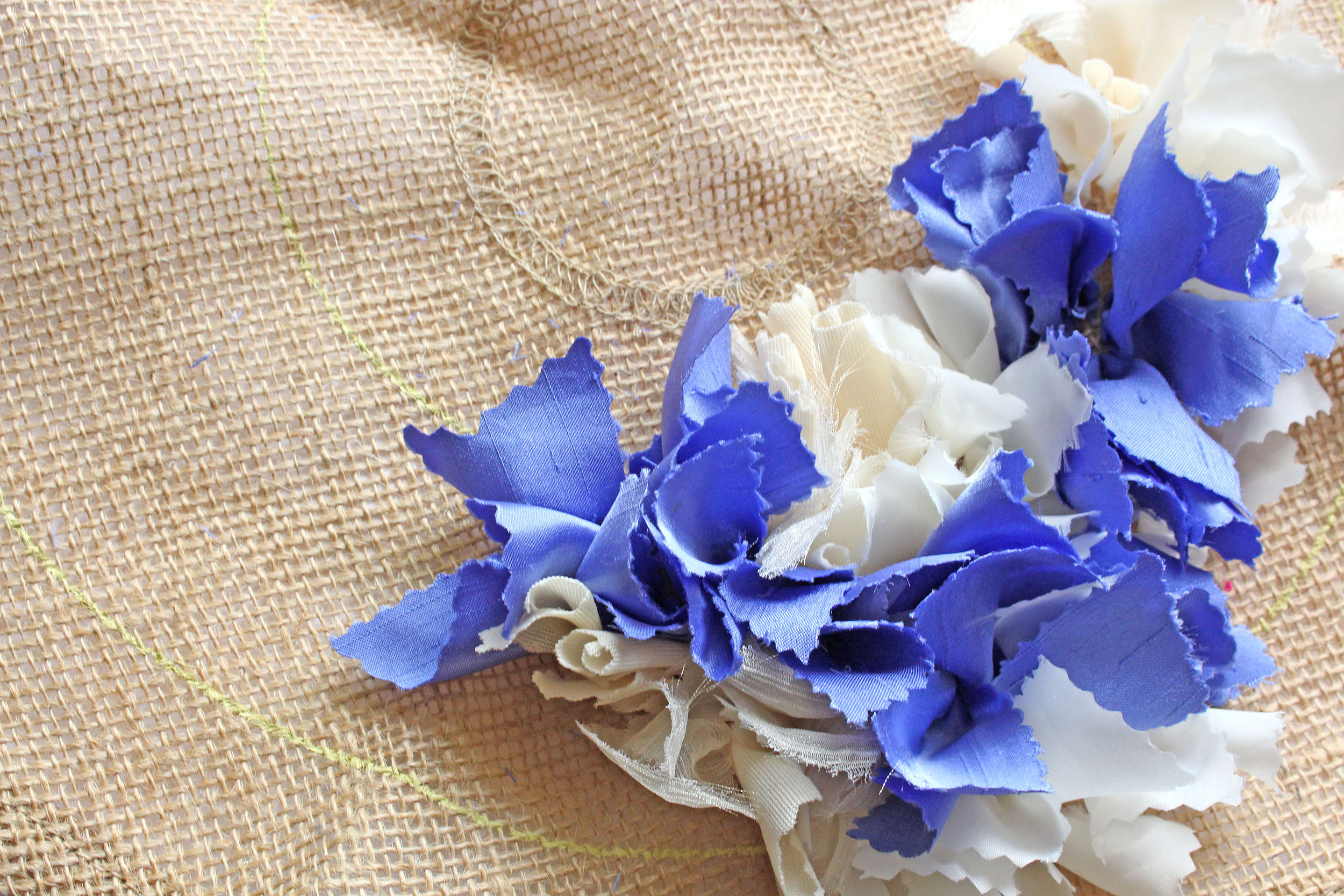 Work in Progress Pinking Shears Wreath