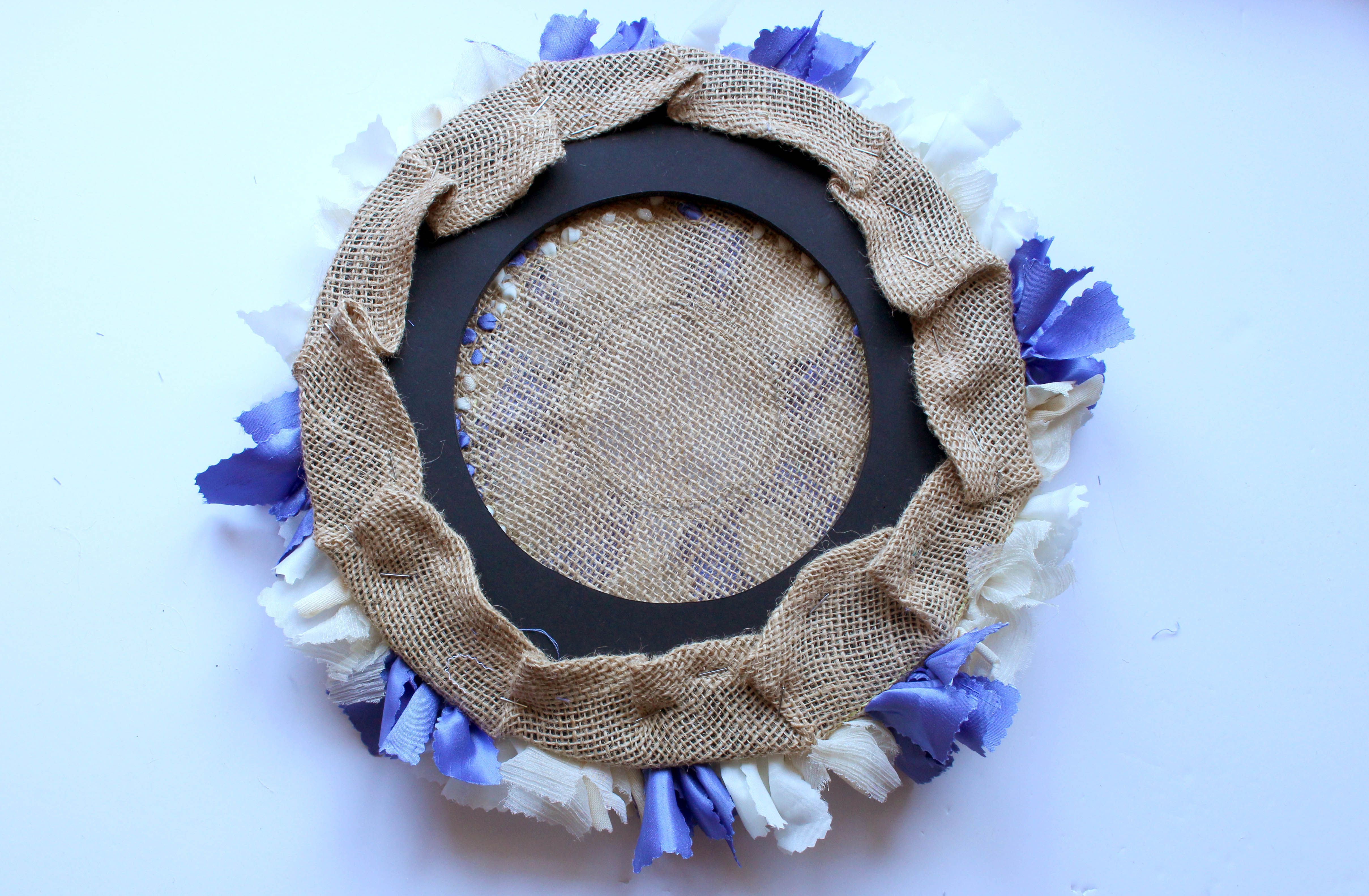 Concertinaring onto Foam Board