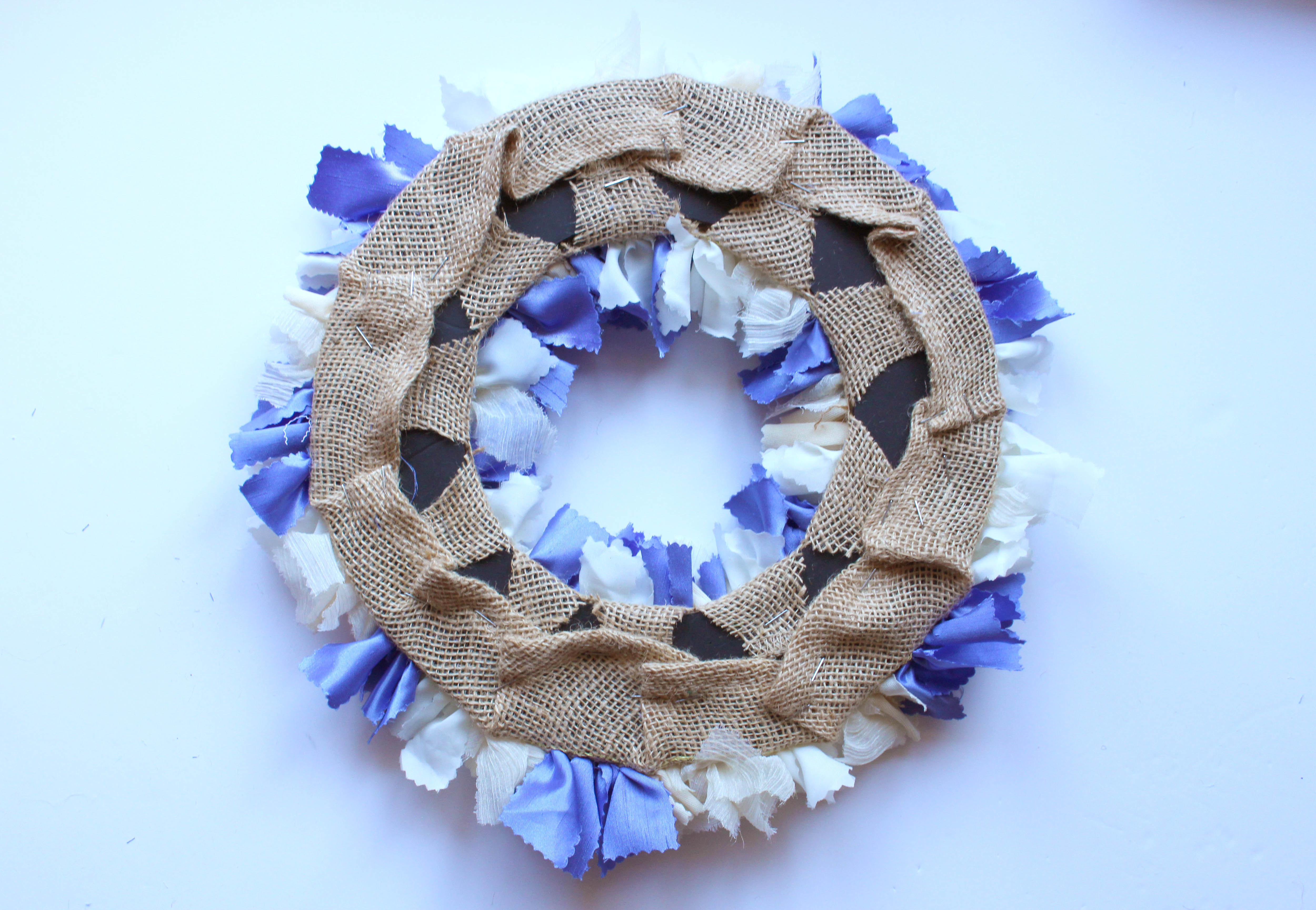 Finished Mounting Foam Board of Wreath