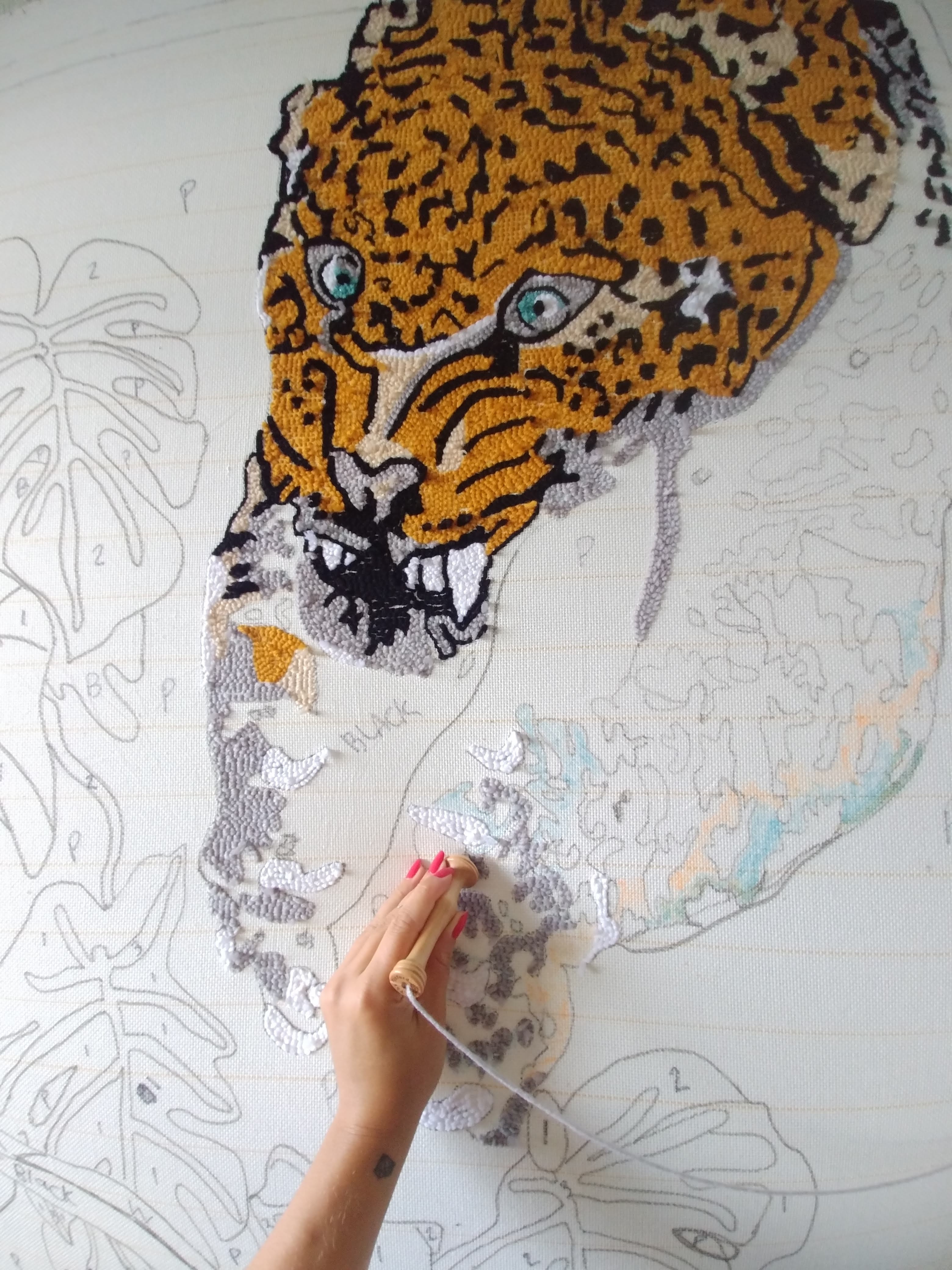 work in progress tiger simone saunders