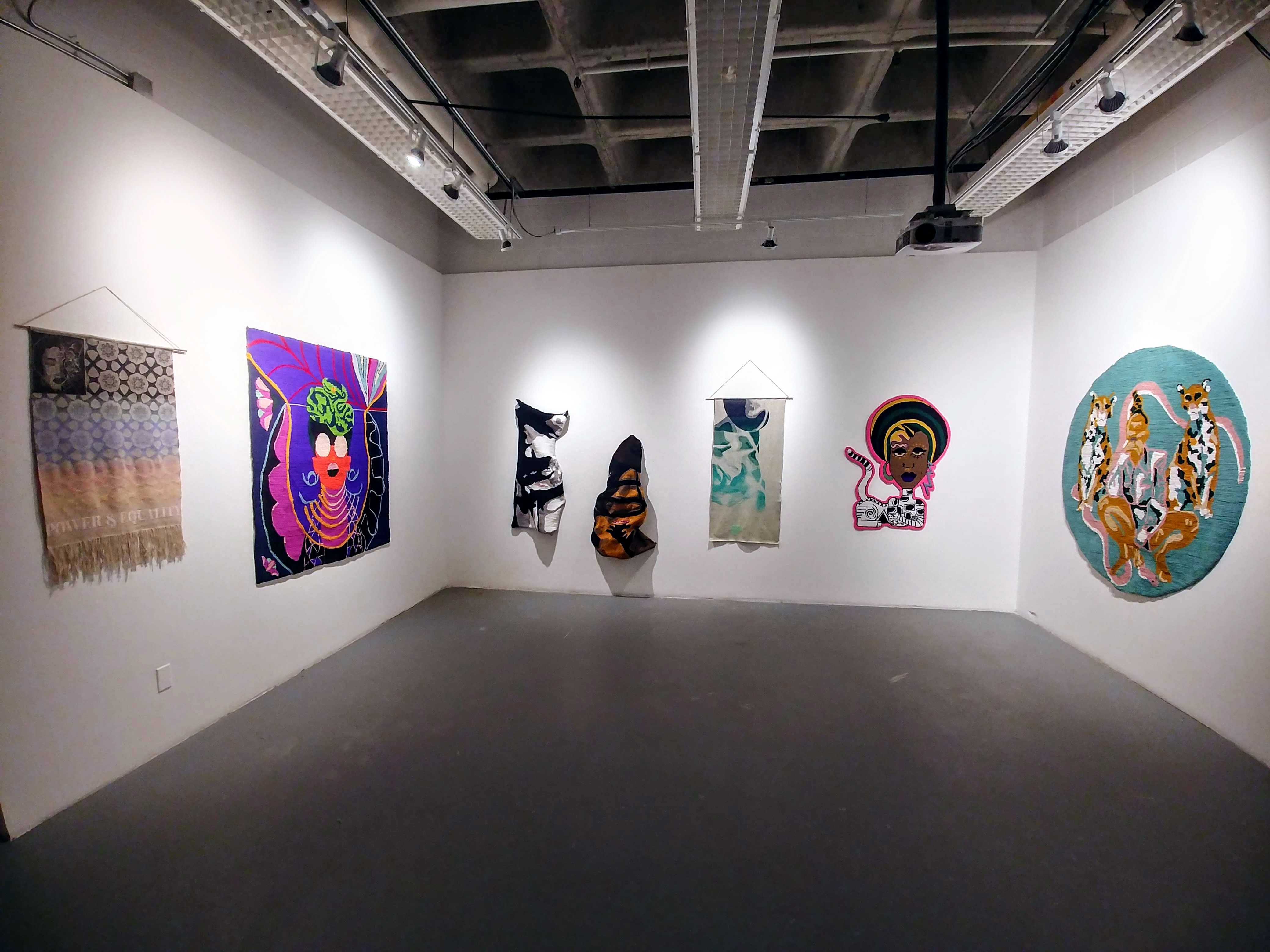 simone saunders work on display