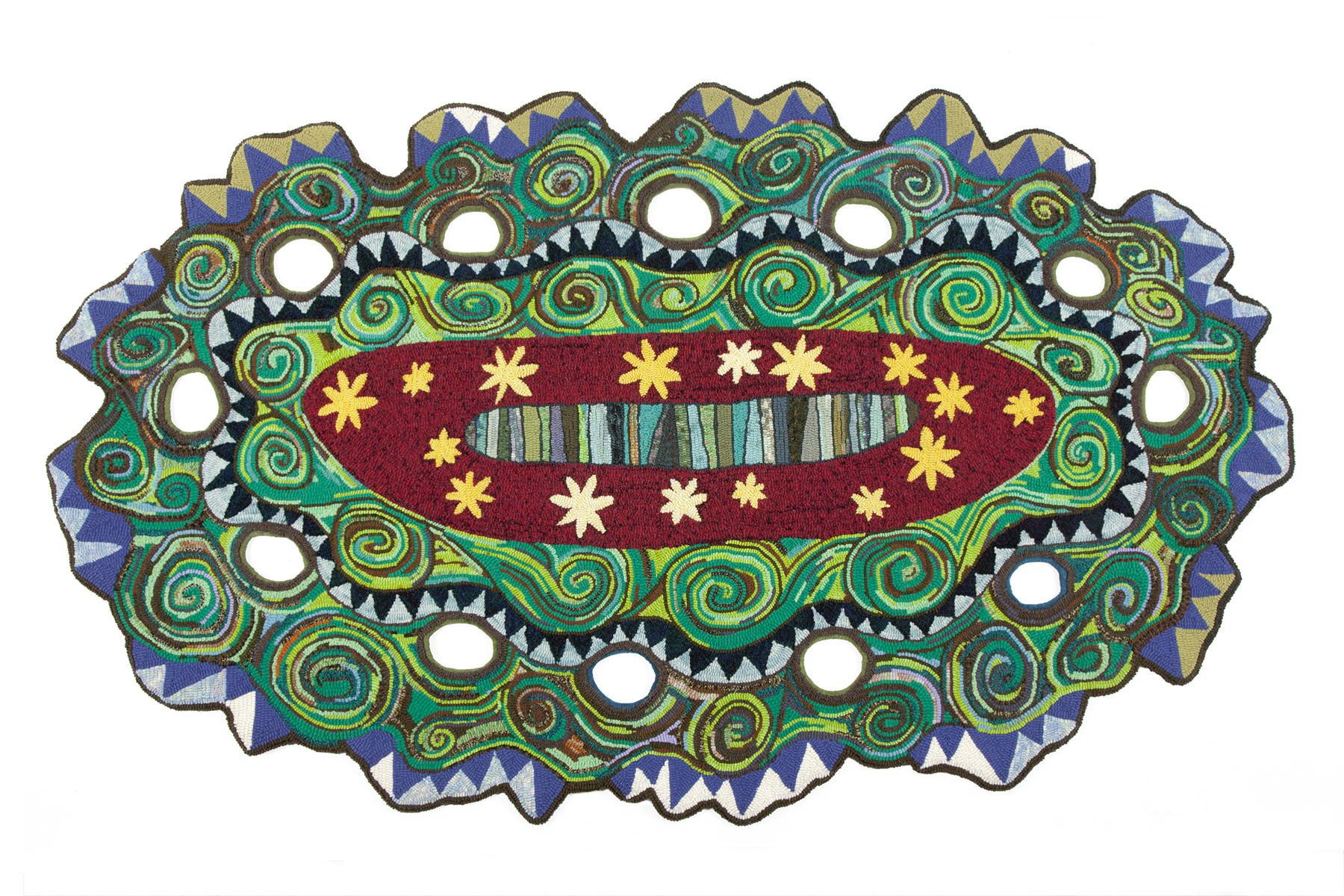Green Spring Design Detail Rug
