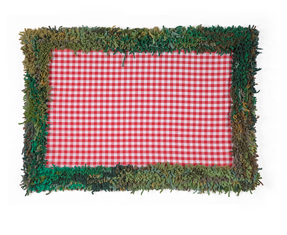 Picnic Blanket and Grass Textile