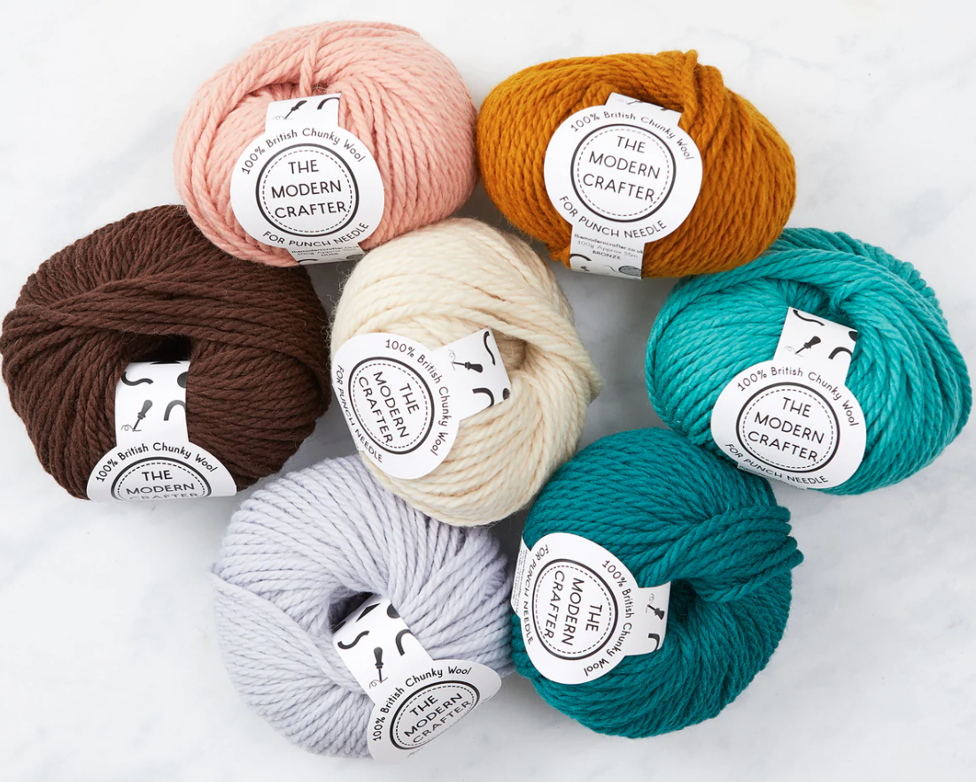 The Modern Crafter super chunky 100% British wool 