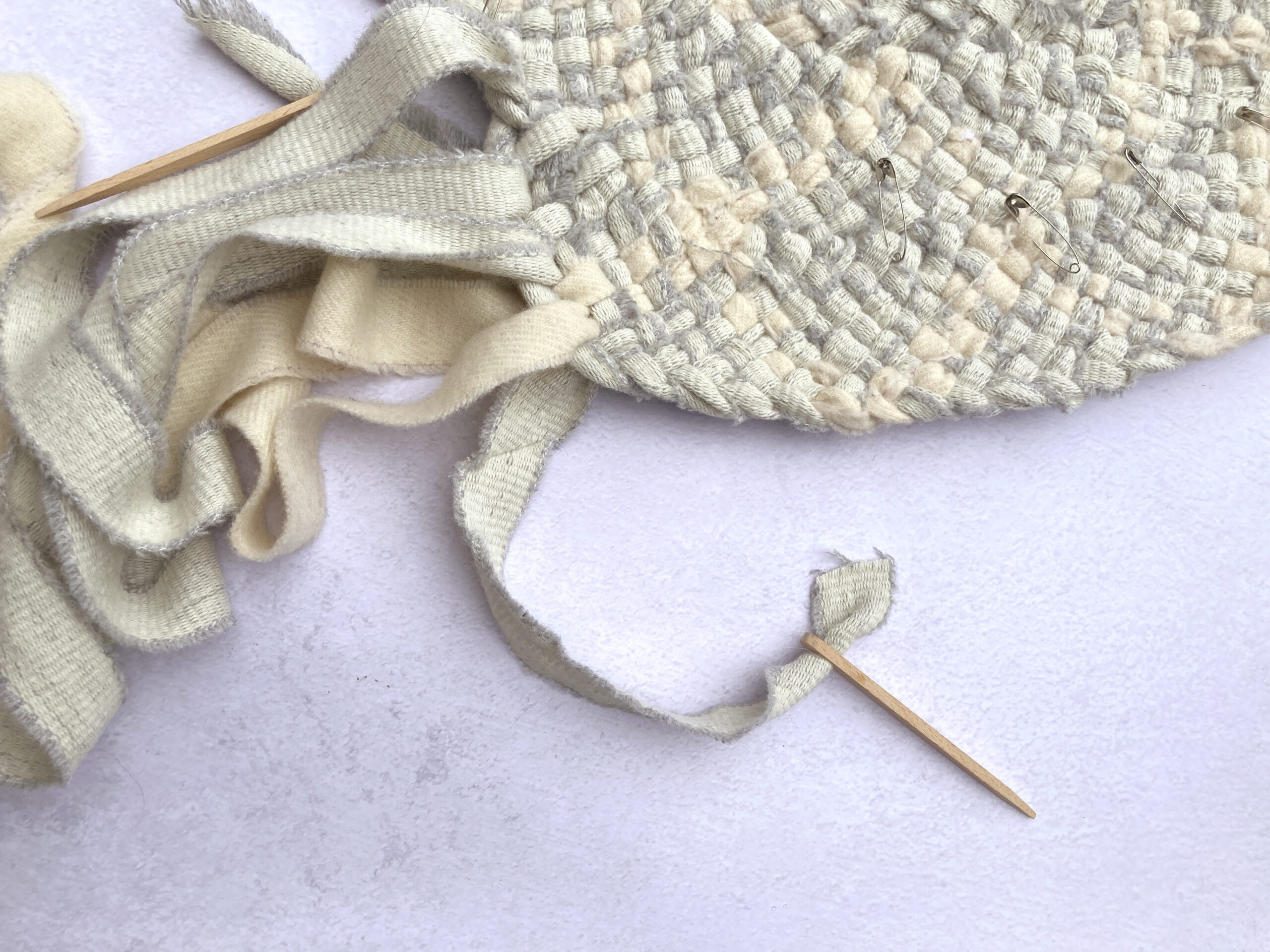 How to make a braid in rag rug